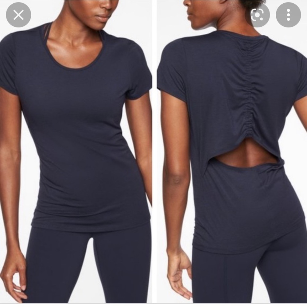 ☀️Athleta Encore Tee in Blue New With Tags